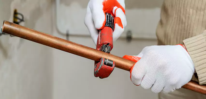 Temporary Copper Pipe Repair Sanford, ME