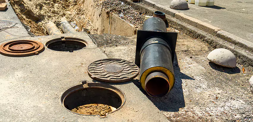 Lateral Sewer Line Replacement in Sanford
