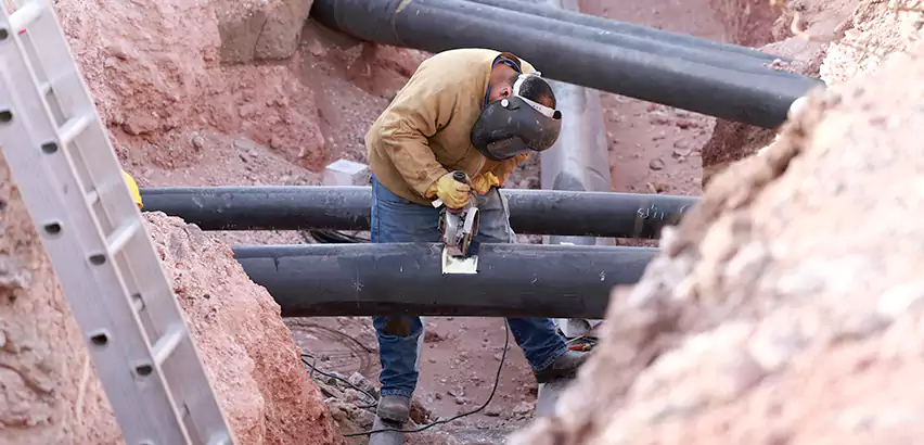 Cast Iron Sewer Pipe Replacement in Sanford